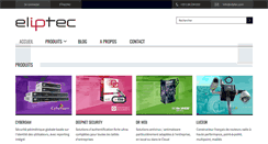 Desktop Screenshot of eliptec.com